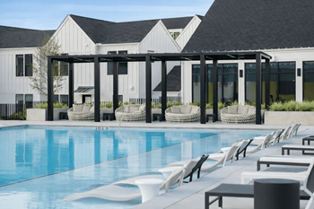 Poolside daybeds & cabanas